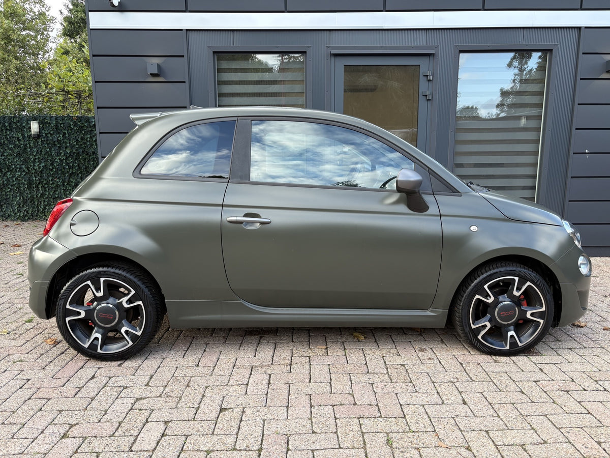 Fiat 500 0.9 TwinAir Turbo Sport 105pk | Matte Lak Beats CarPlay | NAP 2017 | RIJDBARE SCHADE